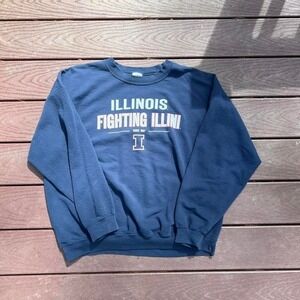 Men's vintage Illinois university sweatshirt
